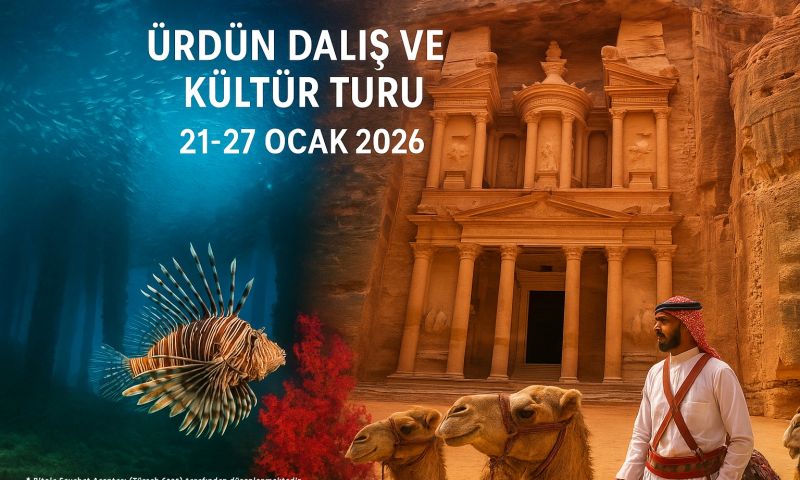 Ürdün Dalış ve Kültür Turu