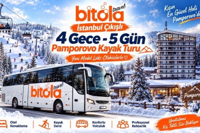 İstanbul Çıkışlı Pamporovo Kayak Turu 4 Gece